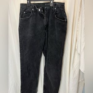 Wrangler black jeans 36x30